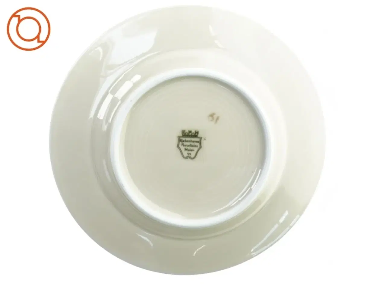 Billede 3 - Tallerkner fra Kjøbenhavns Porcellains Maleri (str. 17 cm)