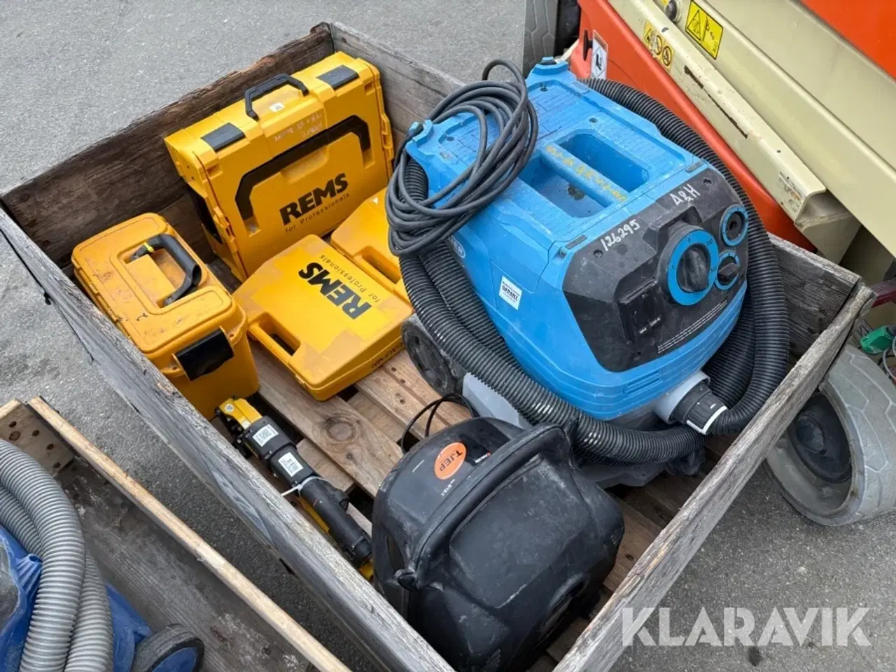 Billede 2 - Håndværktøj og støvsuger - 1 palle