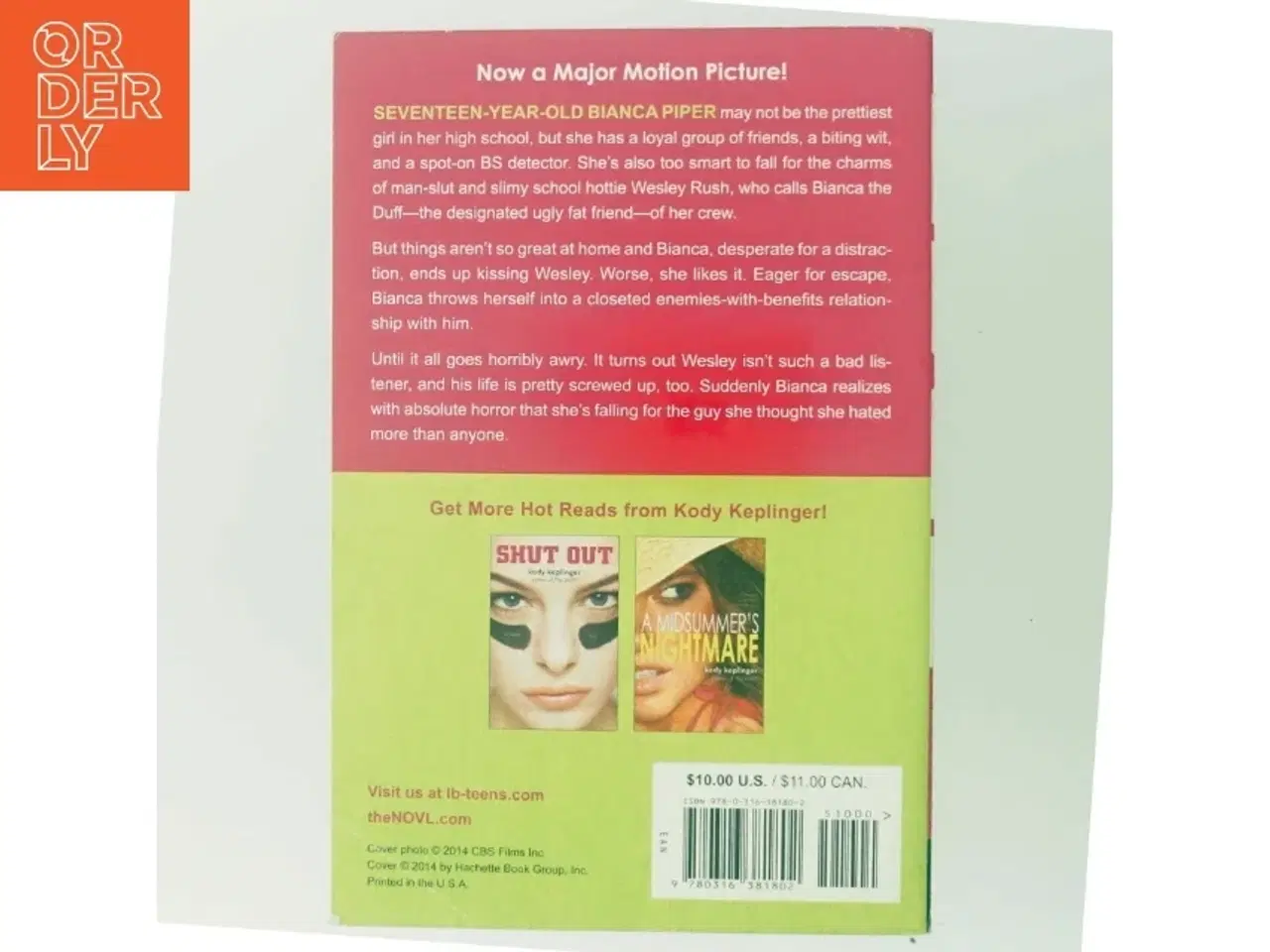 Billede 3 - The DUFF af Kody Keplinger (Bog)