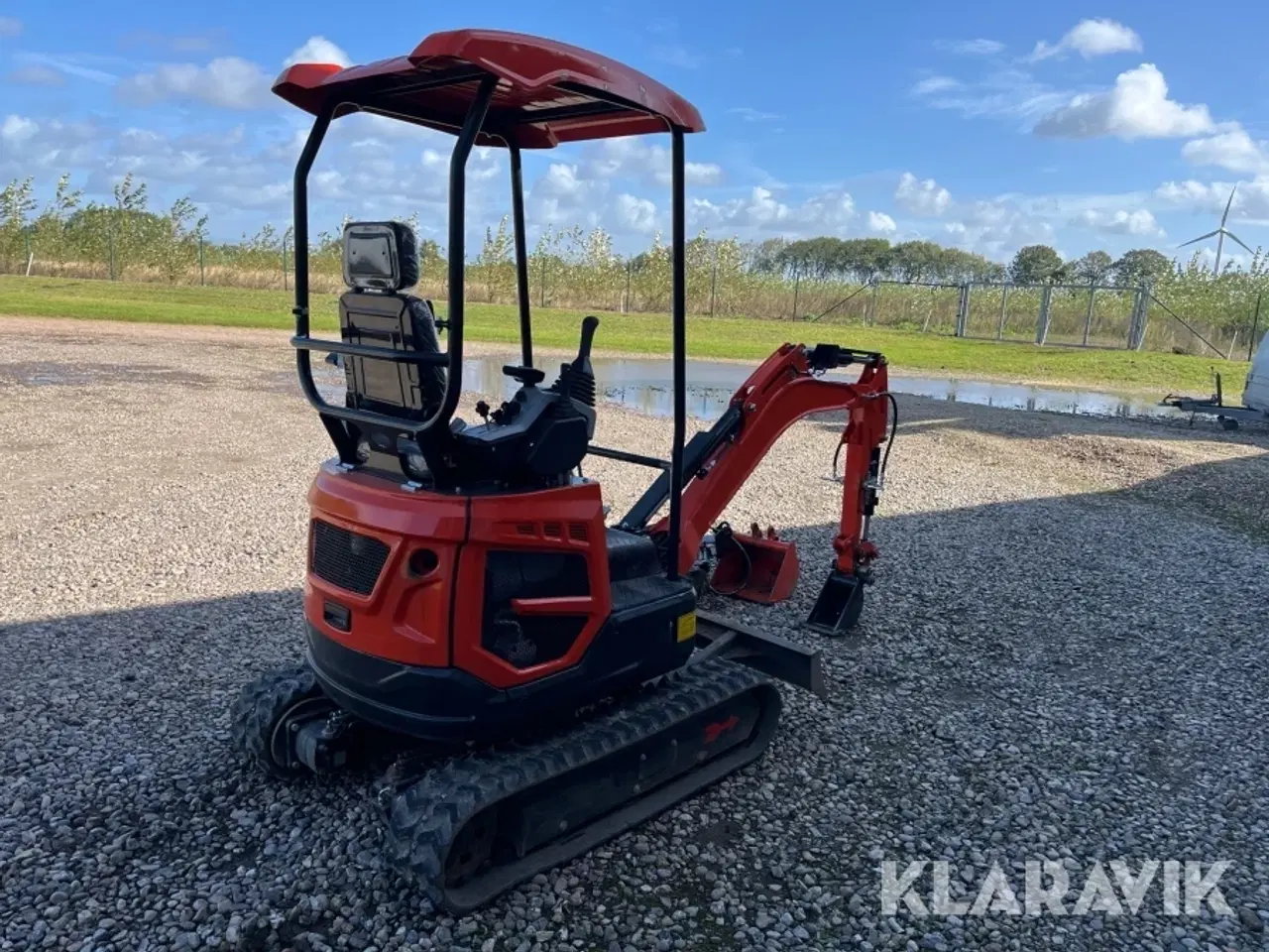 Billede 3 - Gravemaskine MINI EXCAVATOR YFE18 kubota D722