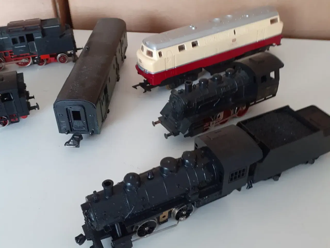 Billede 3 - Lokomotiv lot 6 stk plus postvogn