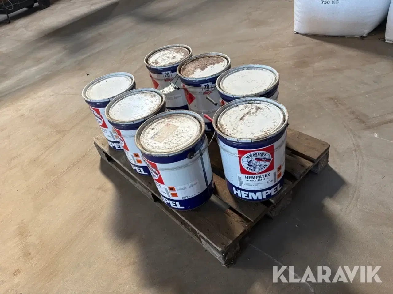 Billede 3 - Maling Hampatex Hempel 7 styks