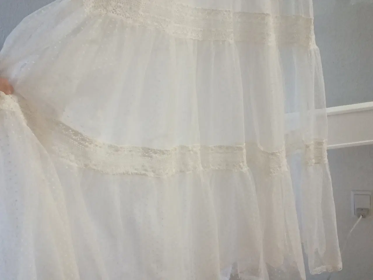 Billede 4 -  Retro brudekjole fra 1980, Lilly model Lilly.