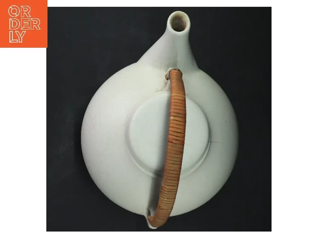 Billede 4 - Hvid keramisk tekande (str. Ø 17 cm)