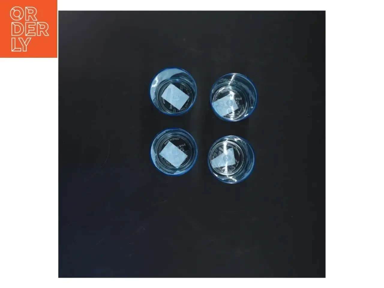 Billede 2 - HC Andersen glas sæt fra The Trade House (str. 10,5 cm. 4 styk)