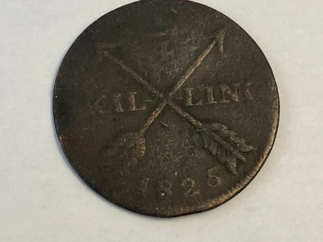 Billede 1 - 1/4 Skilling 1825 Sweden
