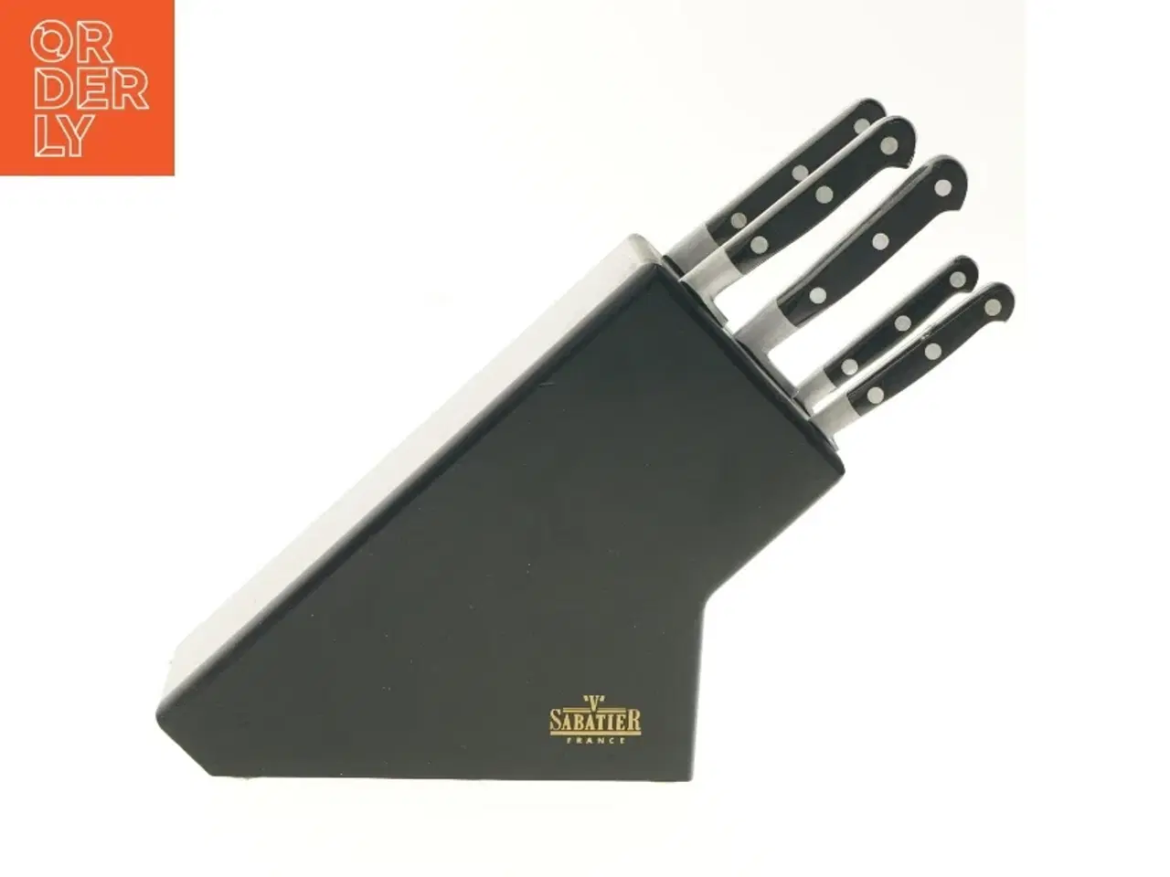 Billede 1 - Kniv blok MED knive