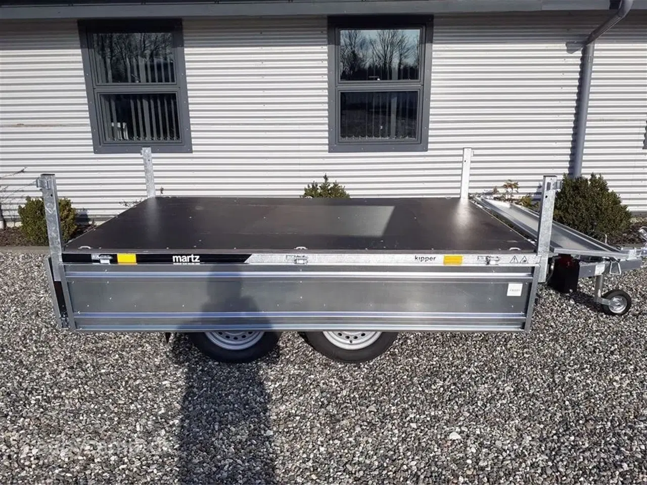 Billede 7 - 0 - Martz Transporter 2515   Martz boggie trailer med hydraulich tip 750 kg til skarp pris