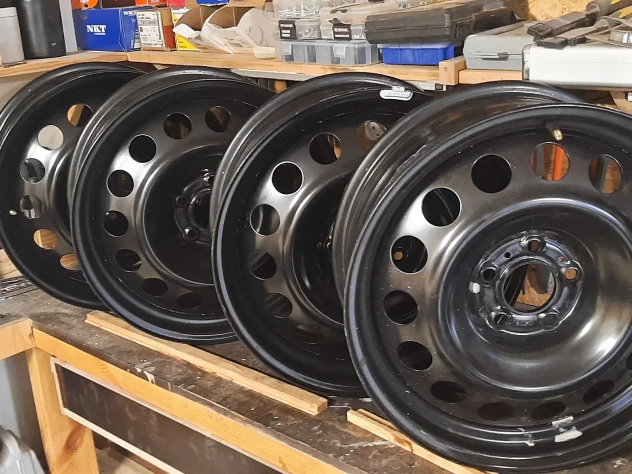 Billede 1 - Stål felge 5x108 17 tommer. Peugeot. Citroen. Opel