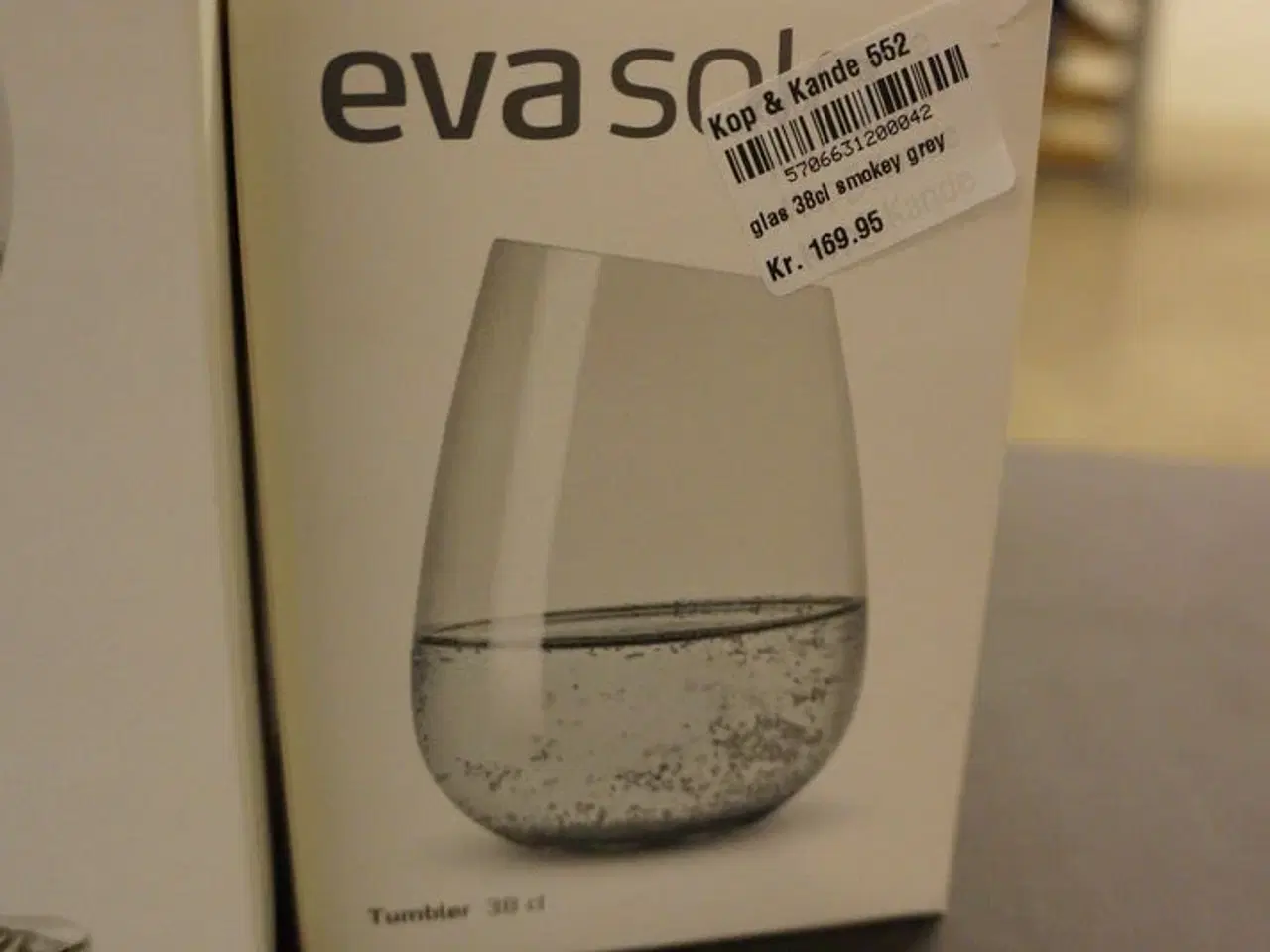 Billede 2 - 4 stk. Glas EVASOLO