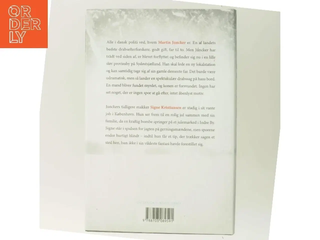 Billede 3 - Vinterland : krimi af Kim Faber (Bog)