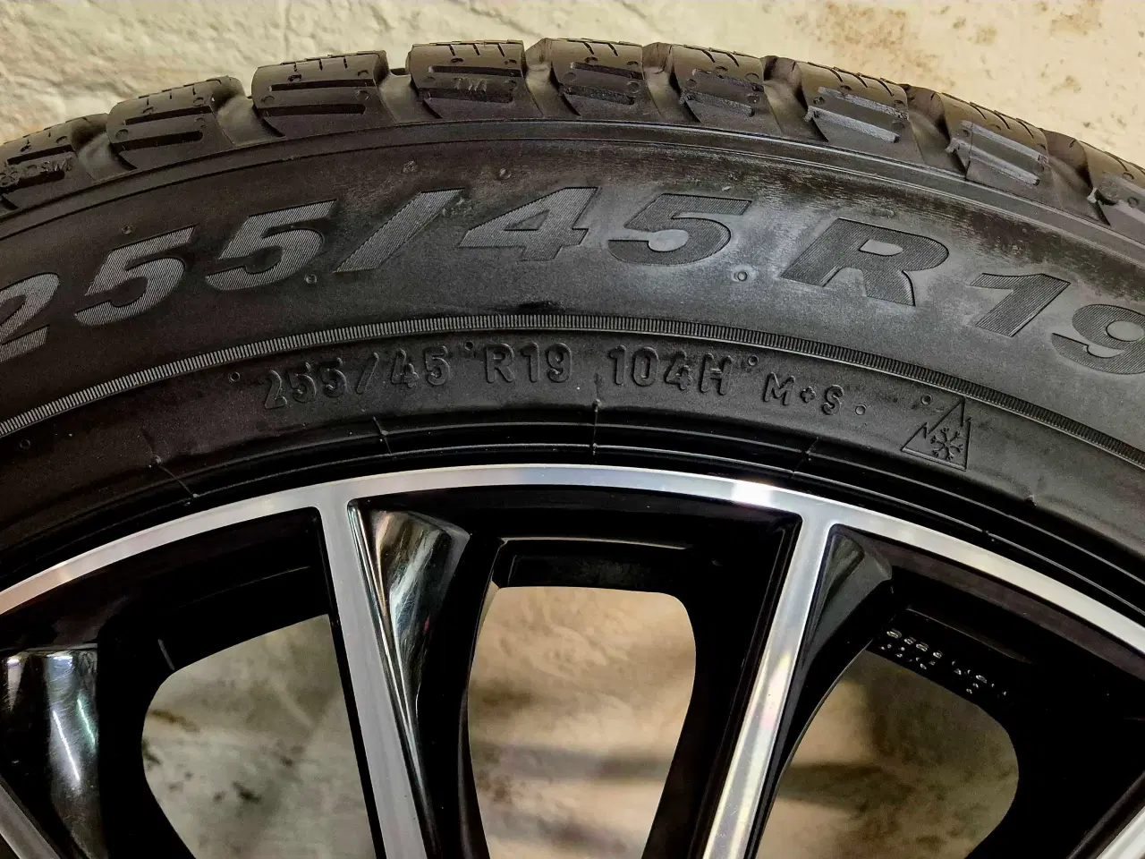 Billede 5 - 5x108 VOLVO EX40 / XC40 / XC60 ALUFÆLGE MED GODT V