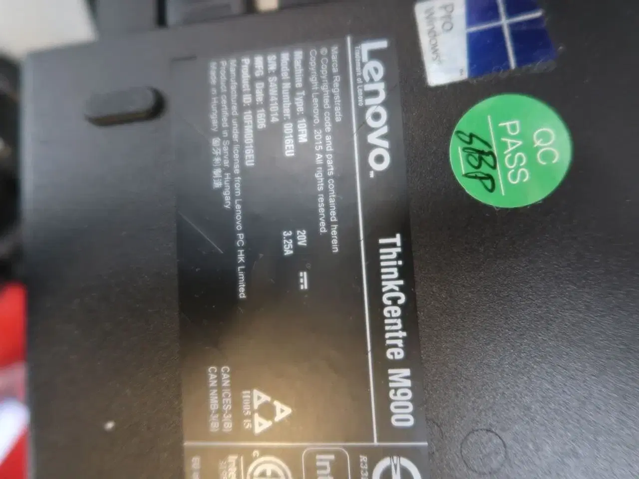 Billede 6 - Computerskærm LENOVO, tastatur, håndscanner, computer LENOVO