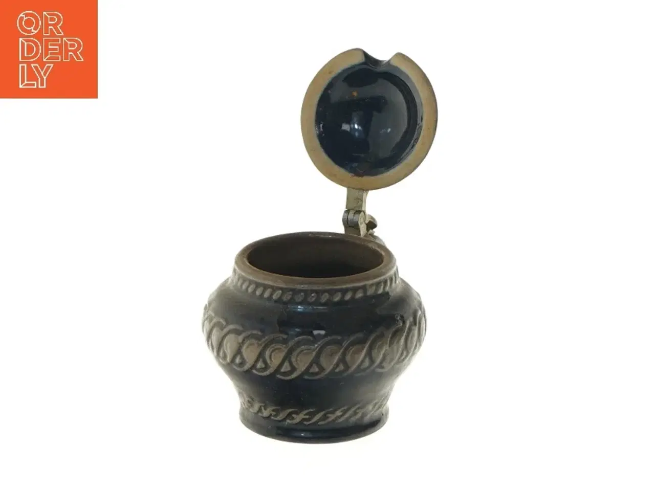 Billede 4 - Keramisk krukke med låg (str. 8 cm)