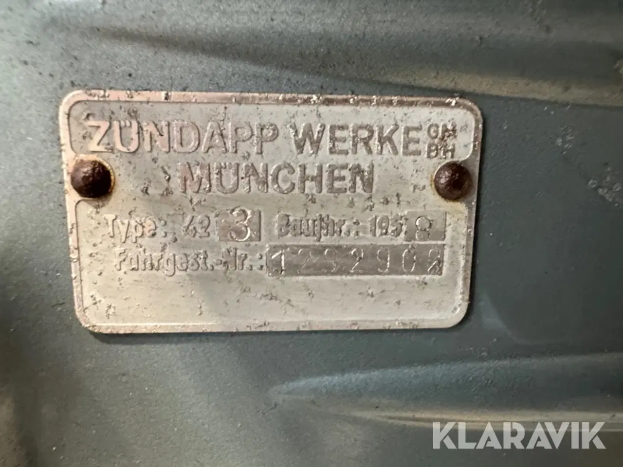 Billede 5 - Knallert Zundapp Combinette 423