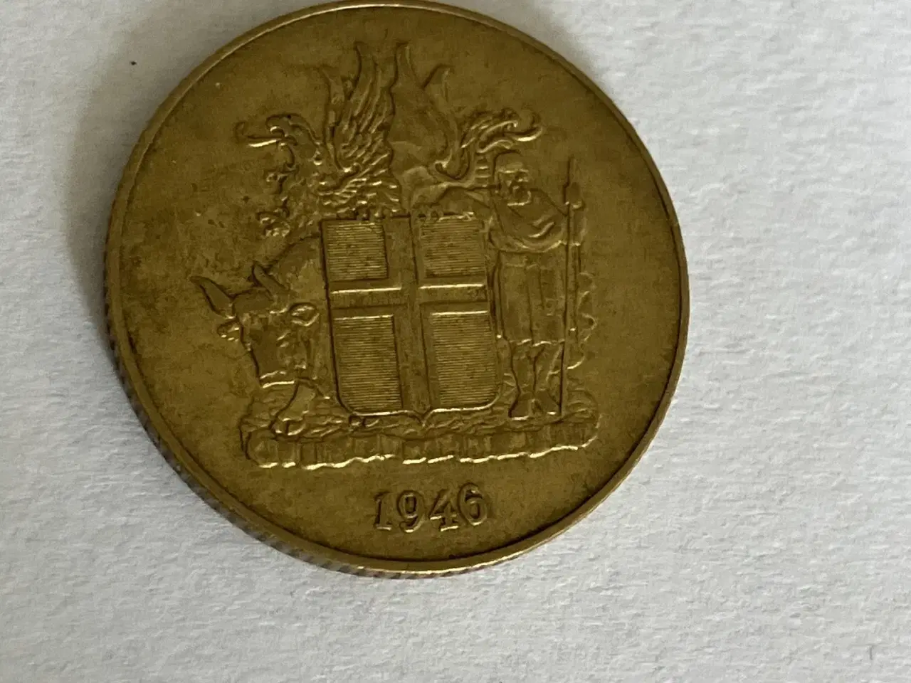 Billede 1 - 1 Krona 1946 Iceland