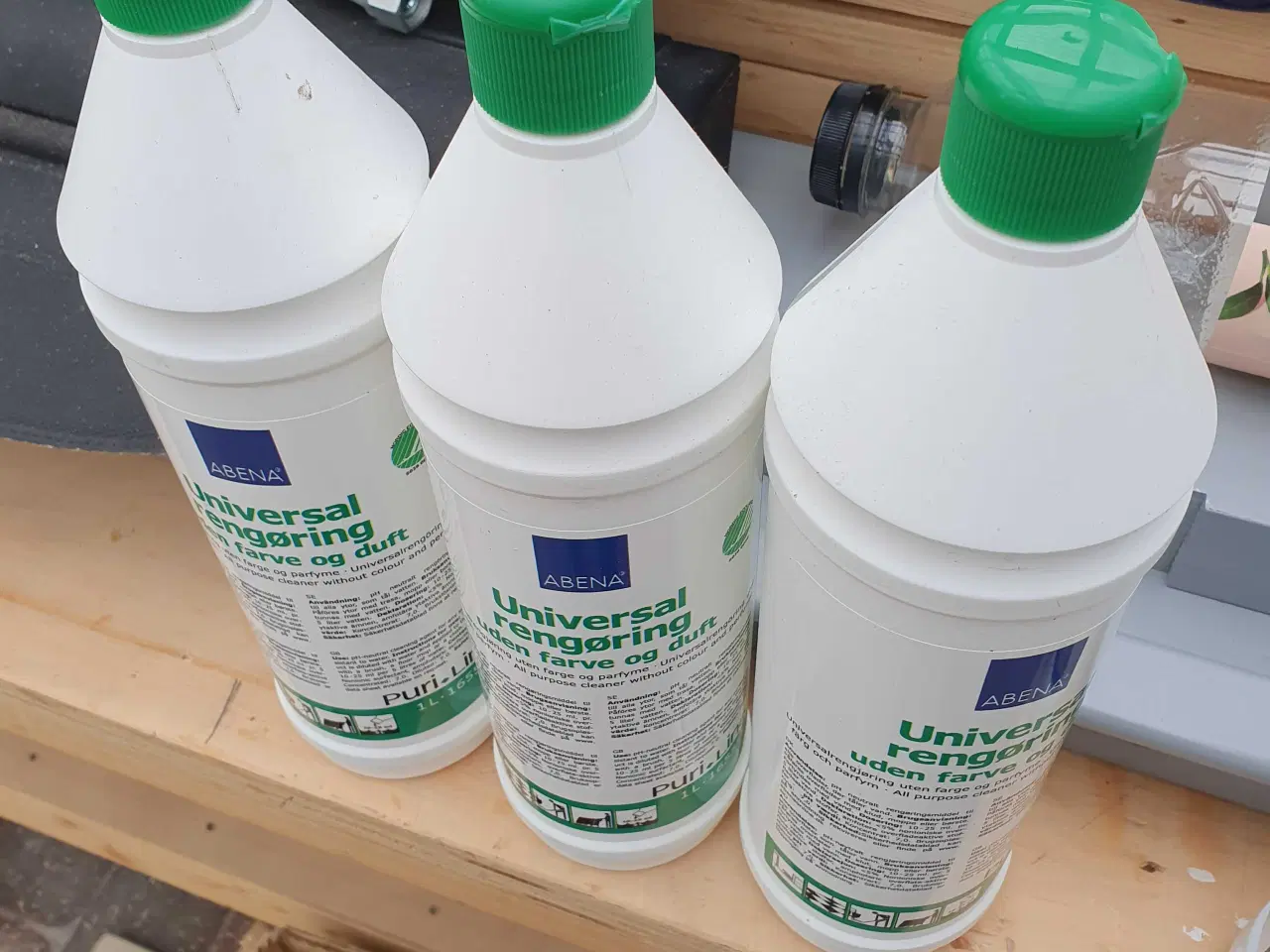 Billede 2 - 3 flasker Abena Universal rengøring 