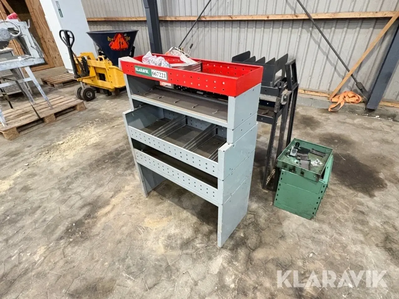 Billede 1 - Bil inventar / reoler Würth / modul system