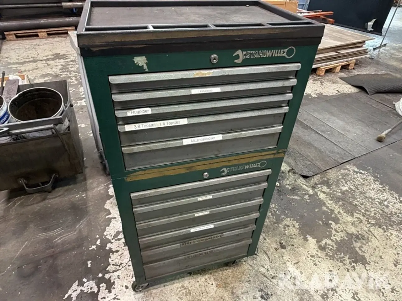 Billede 9 - værktøjsskuffeskab på hjul Stahlwille