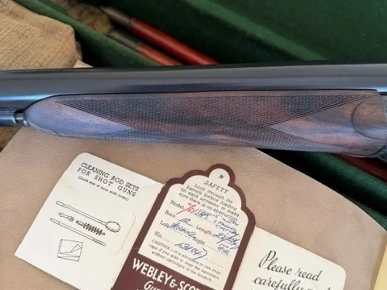 Billede 2 - Webley & Scott model 701, inkl. kuffert og dok.