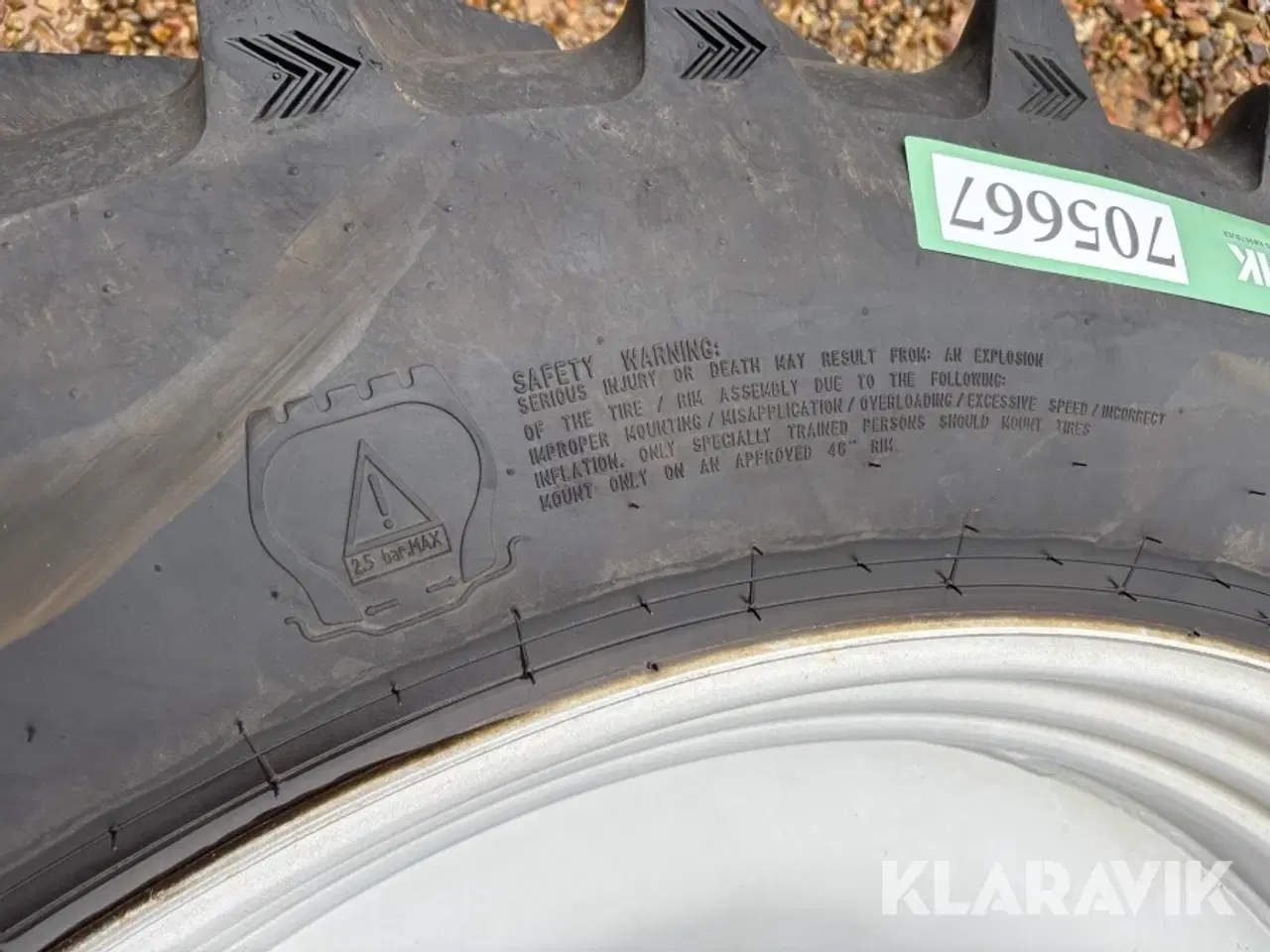 Billede 10 - Dæk med fælge Galaxy Earth-Pro Radial 700 2 styk