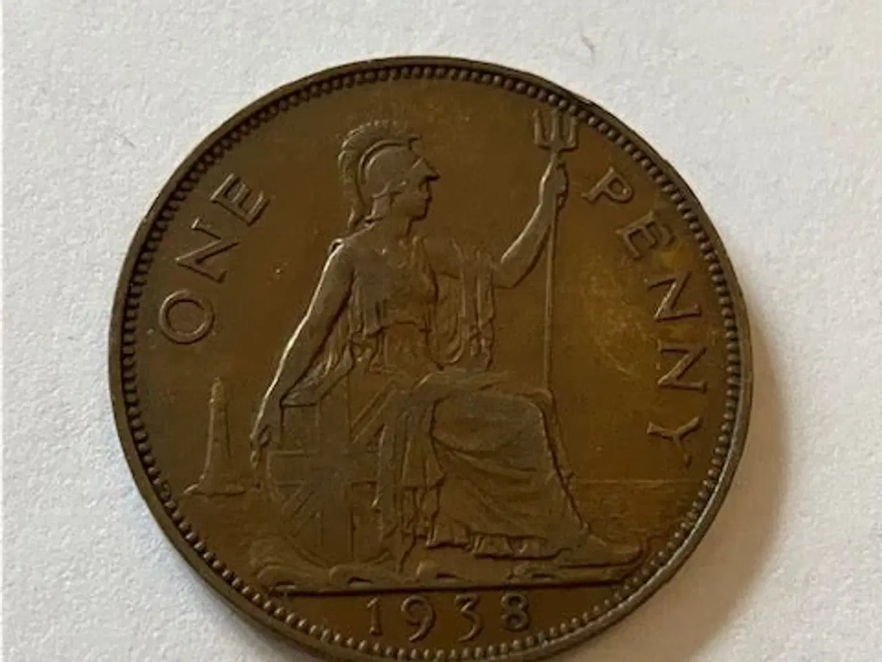 Billede 1 - One Penny 1938 England