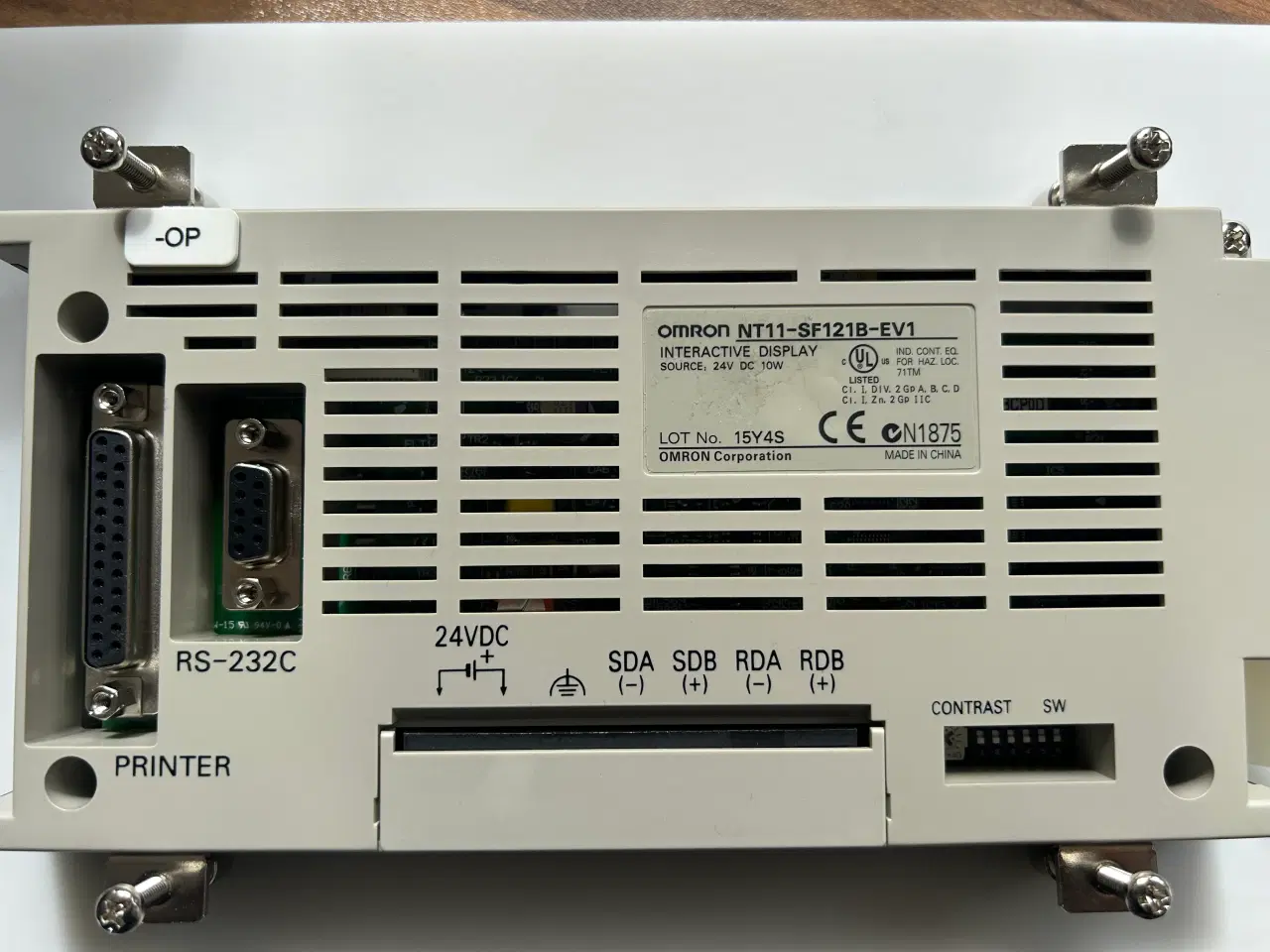 Billede 3 - Omron PLC og Display control panel !