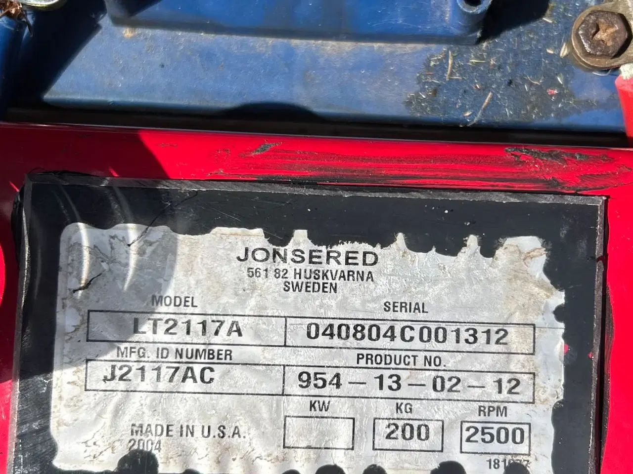 Billede 5 - Havetraktor 17hk Jonsered - Ny renoveret