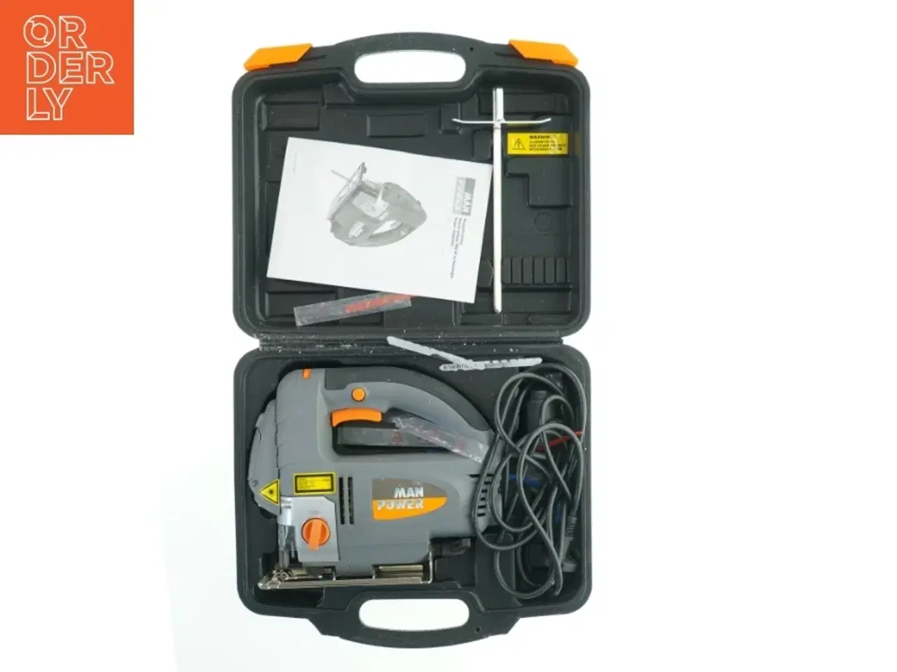 Billede 1 - Stiksav med boks fra Man Power (str. 34x30 cm)