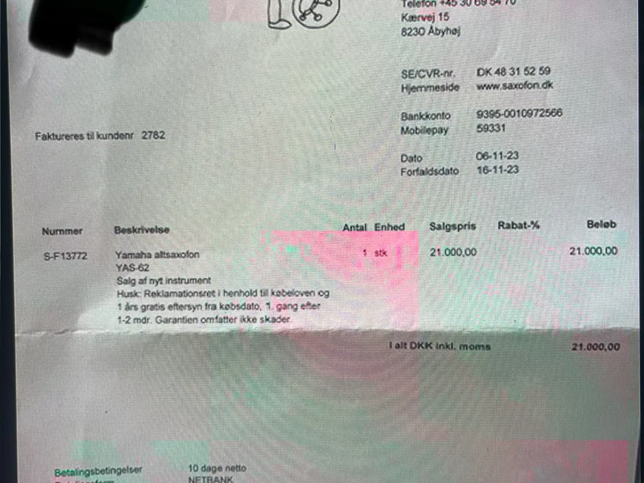 Billede 5 - Yamaha altsaxofon næsten ikke brugt