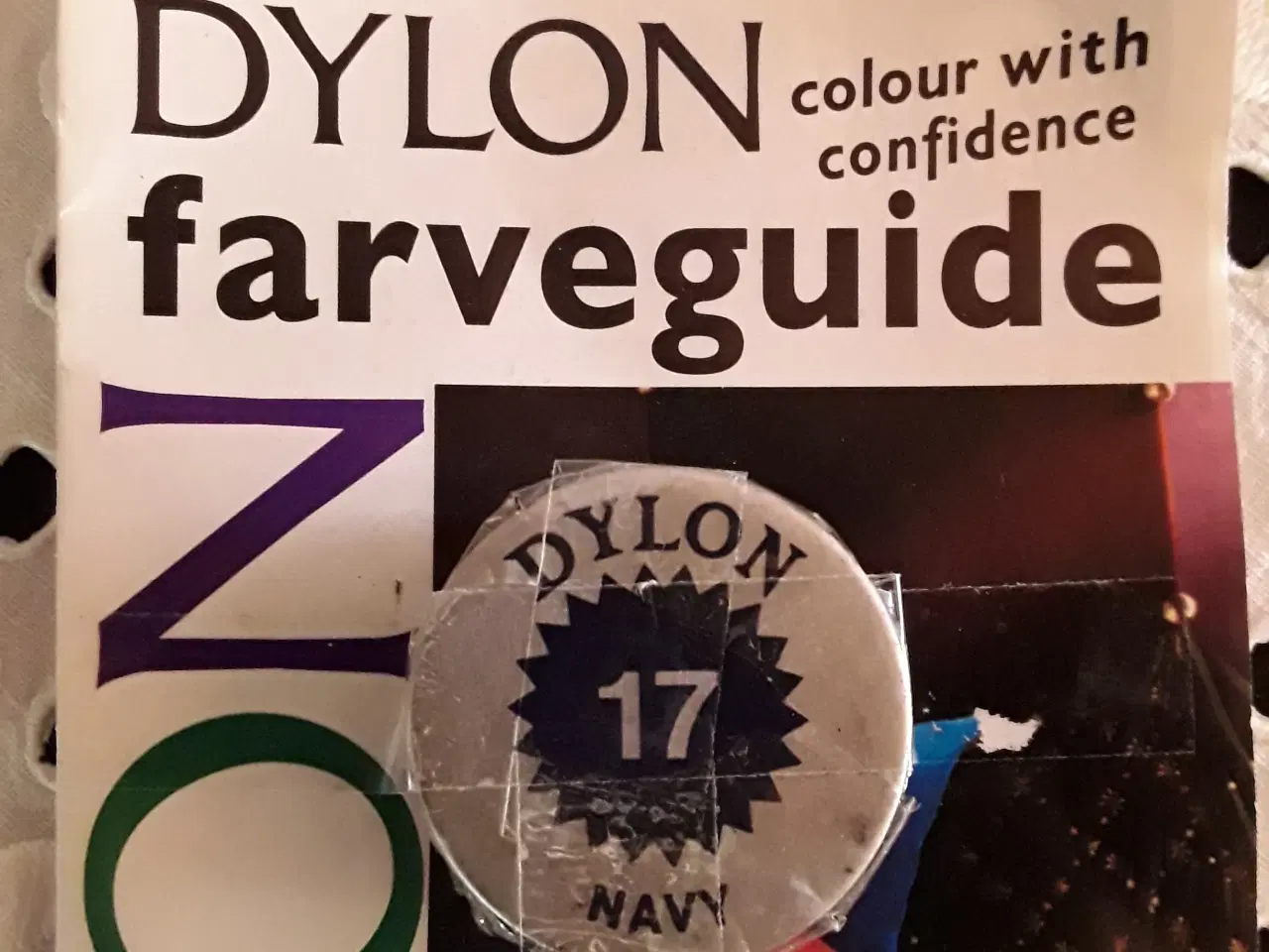 Billede 1 - Dylon tøjfarve i kapsel farve Navy