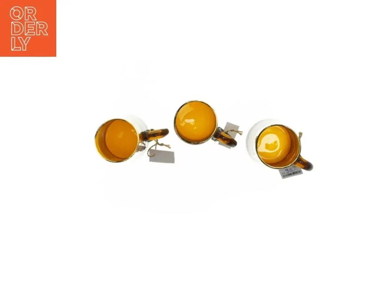 Billede 2 - Brune glas med tyrefægtertema (str. 16 cm)