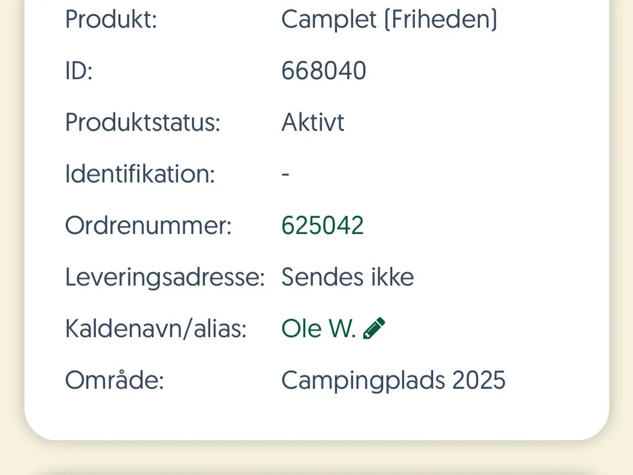 Billede 2 - Camp-let plads, Smukfest 2025