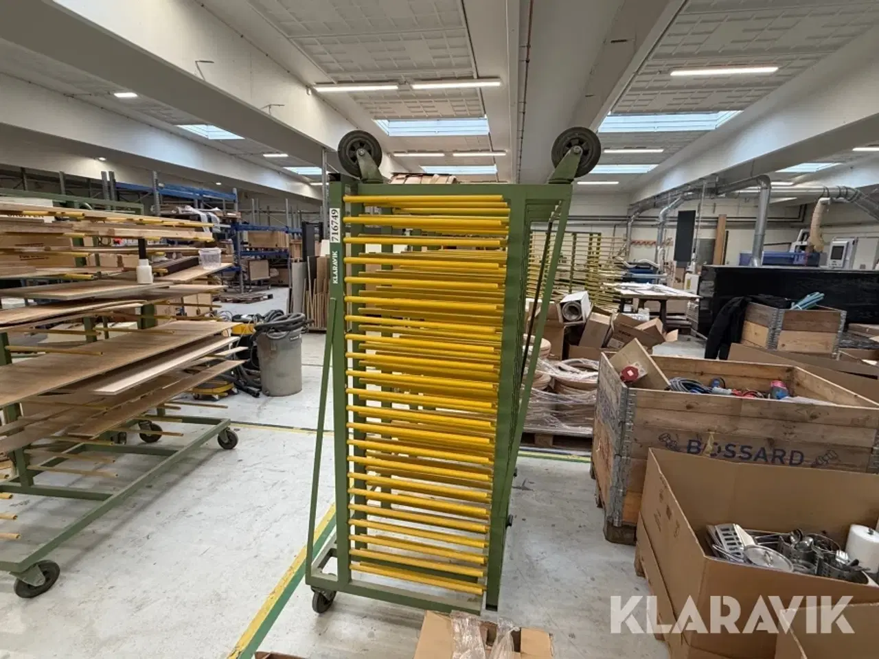 Billede 9 - Pladetørringsvogn / tørrestativ 2 styk.