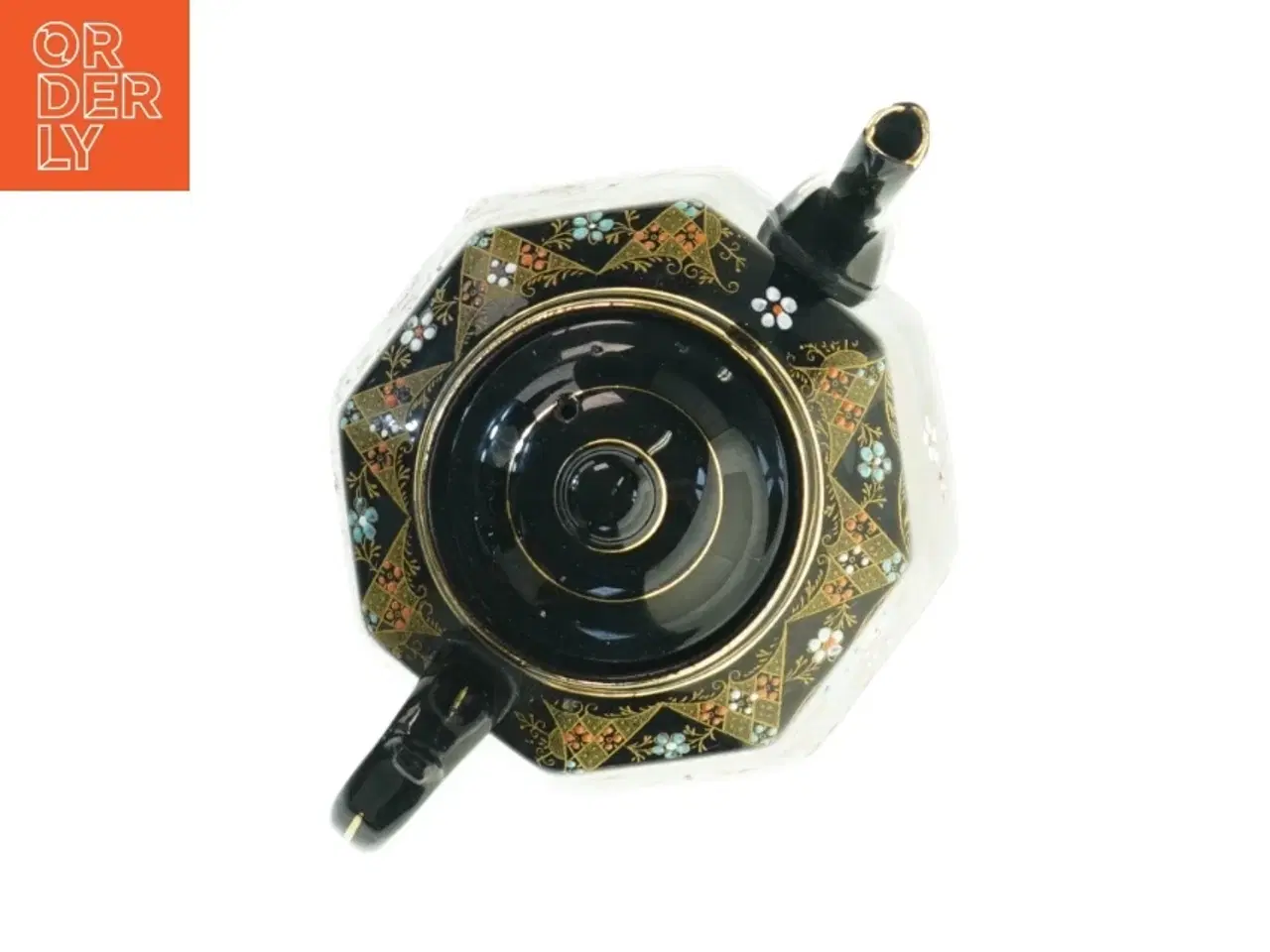 Billede 2 - Cuba, Made in England, sort tekande (str. Ø 14 cm)