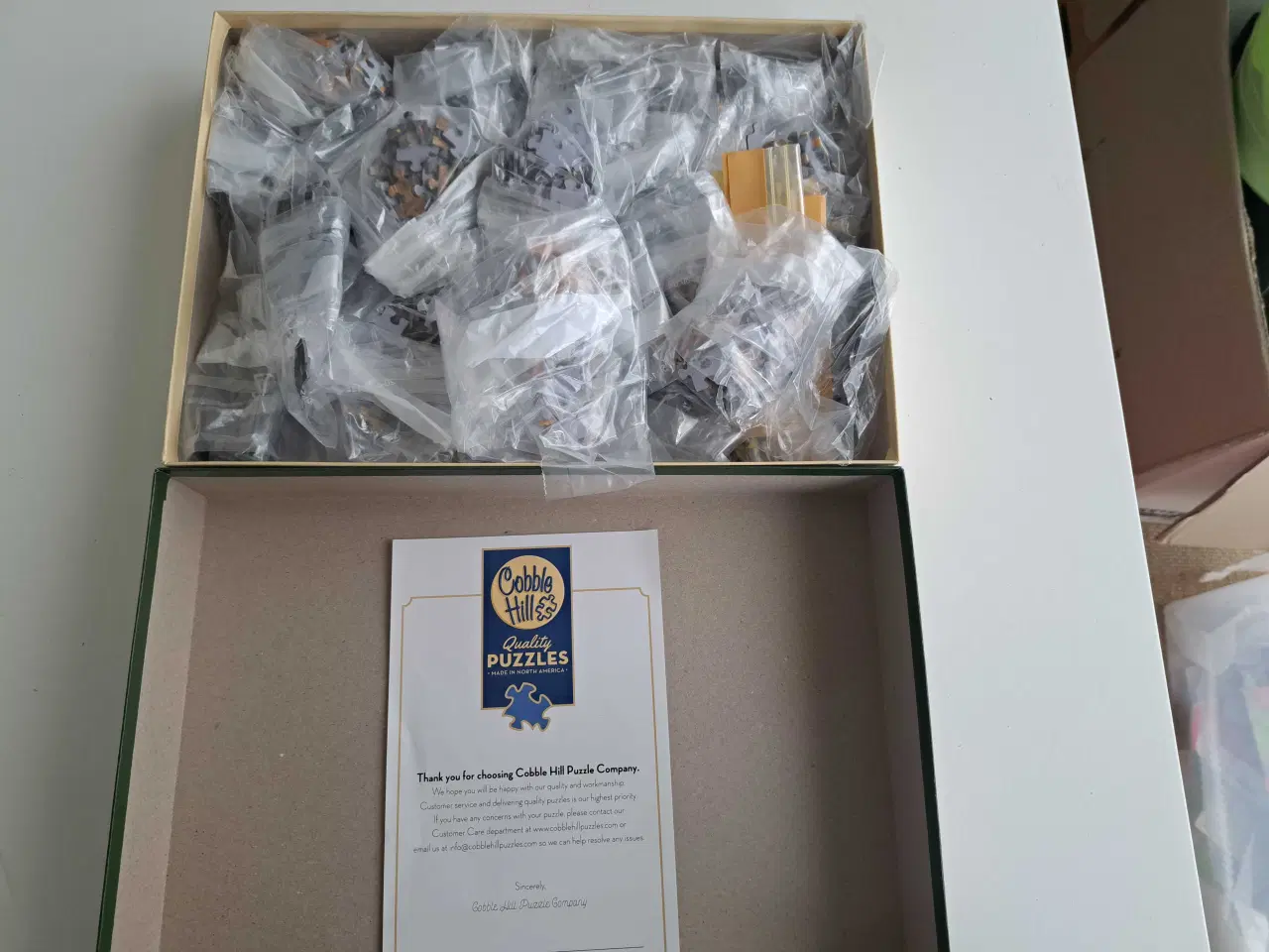 Billede 2 - Puslespil som Julekalender.?