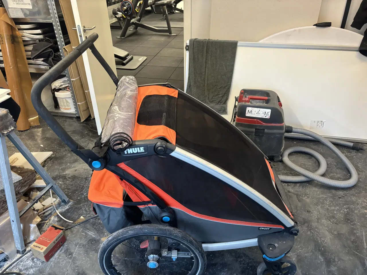 Billede 1 - Thule gå og cykle vogn 