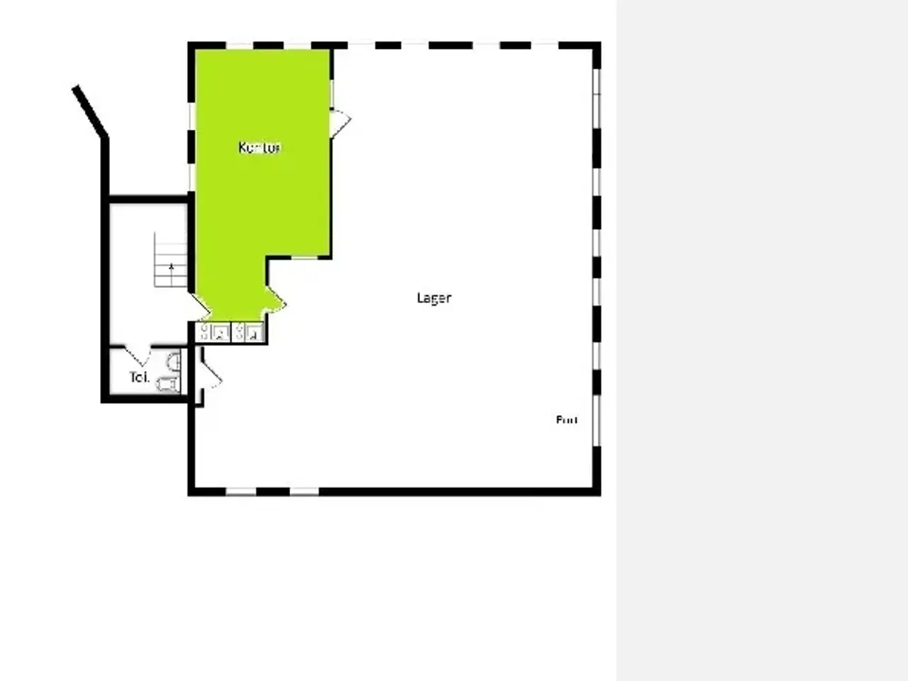 Billede 12 - Pænt kontor i Holte med køkken og toilet - og mulighed for lagerplads