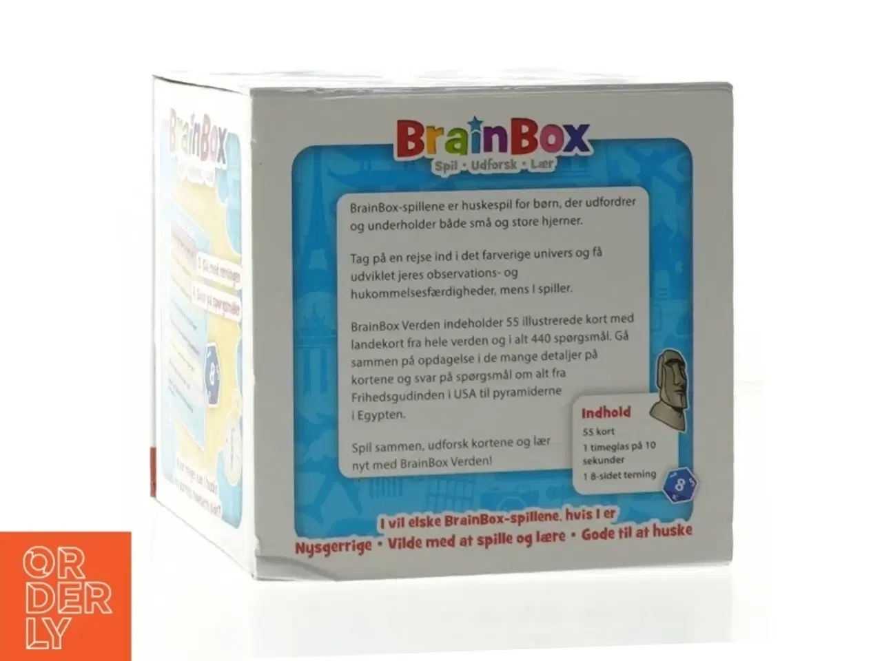 Billede 3 - BrainBox Verden Hukommelsesspil (str. 13 x 13 cm)