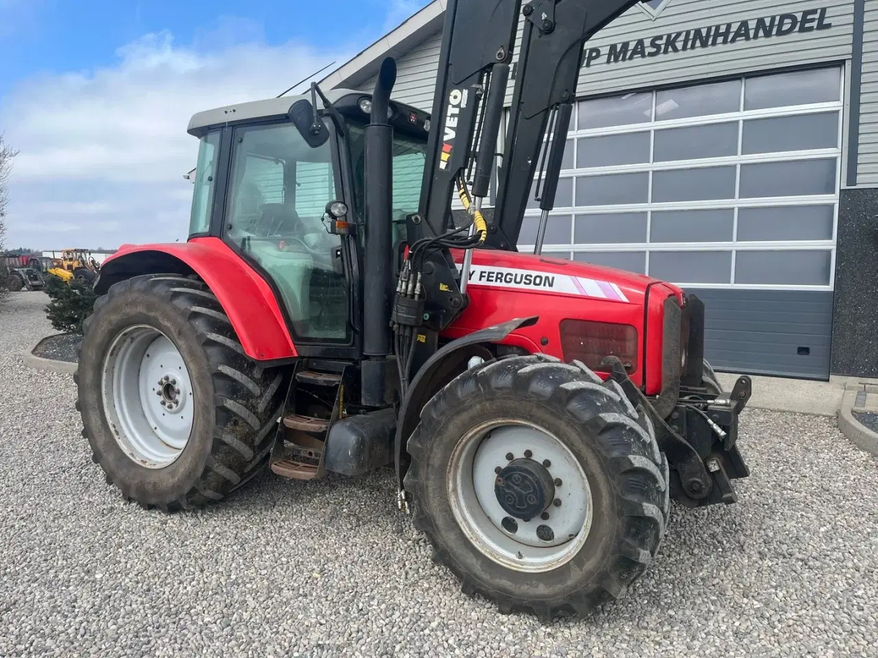 Billede 17 - Massey Ferguson 6480 Dyna 4 Med frontlift og frontlæsser