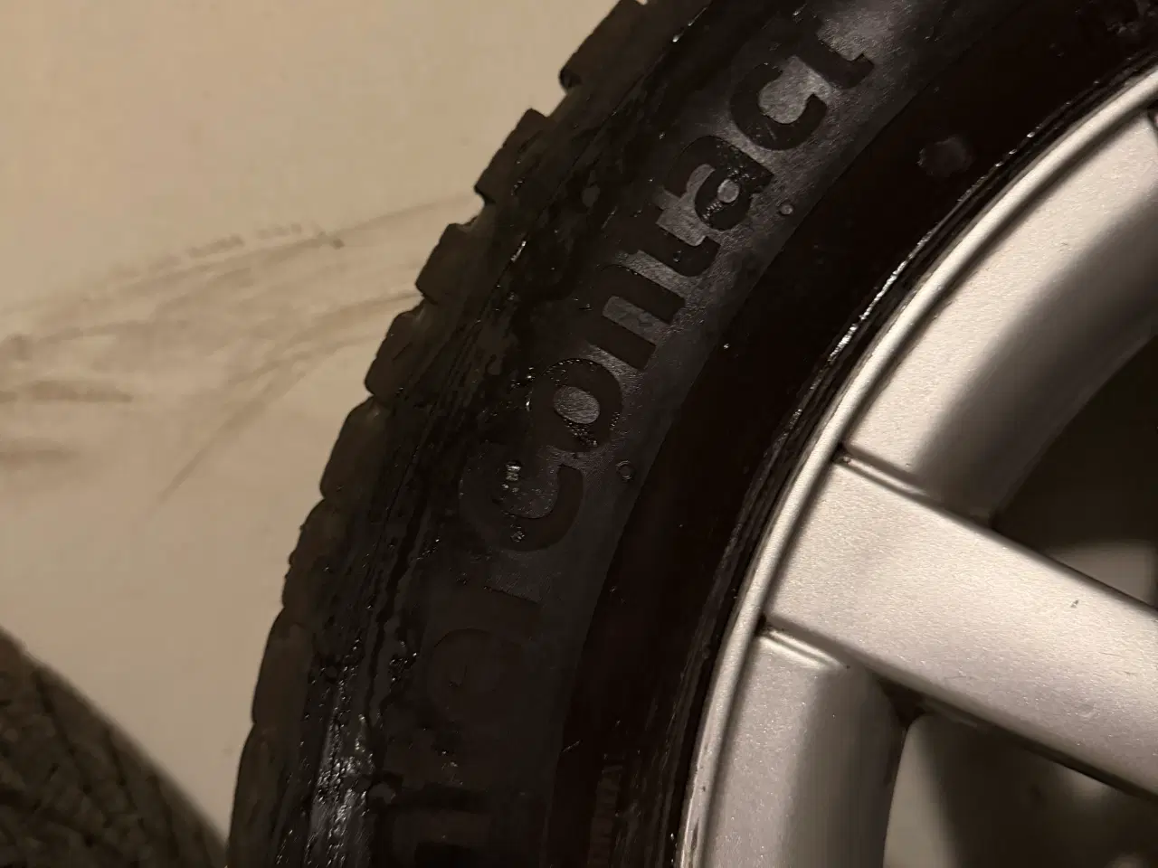 Billede 4 - 16 Originale Renault alufælge med Conti vinterdæk