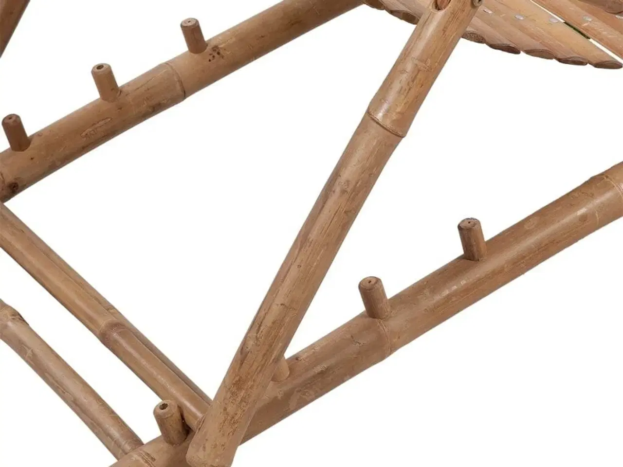 Billede 4 - Dækstol med fodstøtte bambus