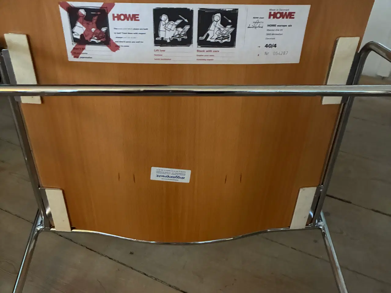 Billede 8 - HOWE 40/4 spisebordsstol - 4 stk