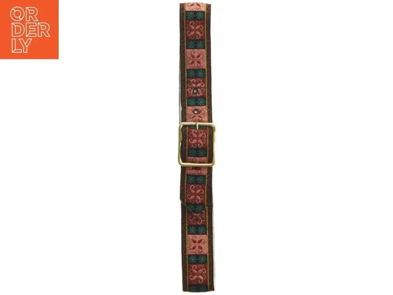 Billede 3 - Broderet bælte (str. 90 cm)
