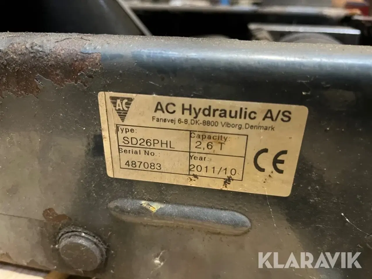 Billede 4 - Donkraft til lift AC Hydrauliks SD26PHL