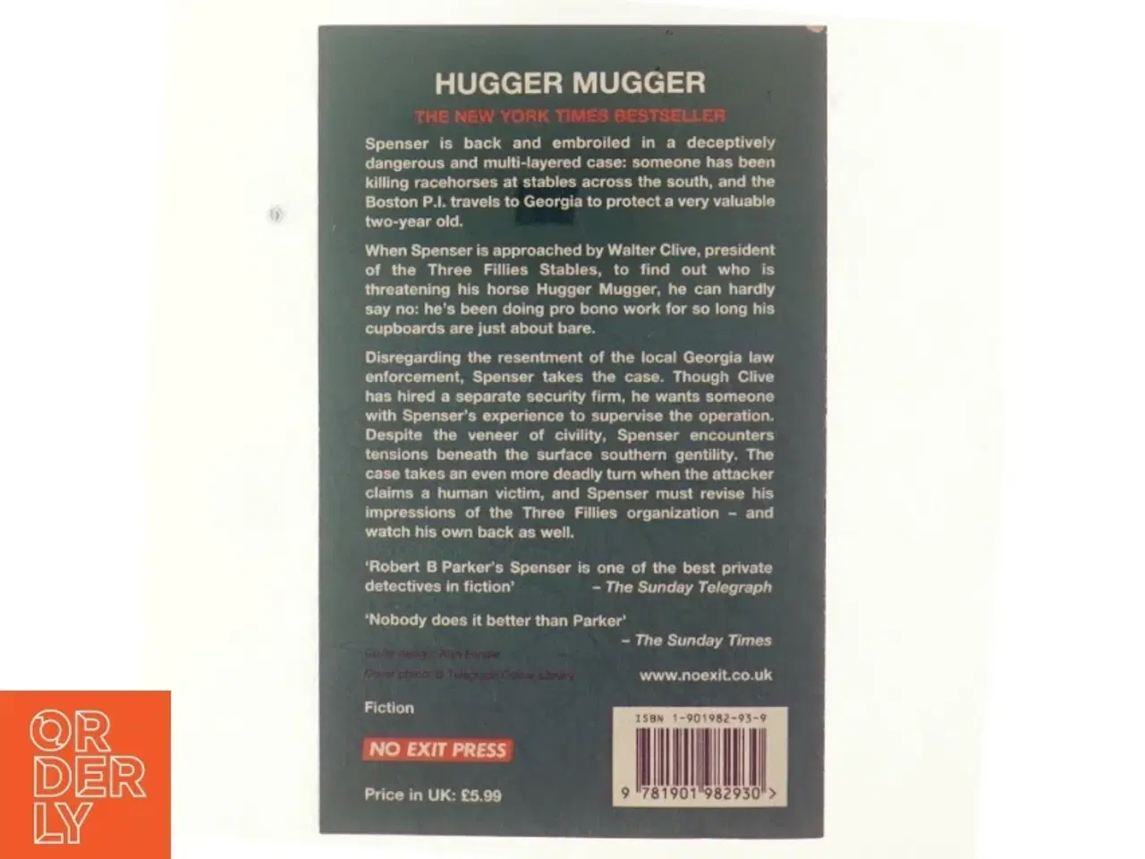Billede 3 - Hugger Mugger af Robert B. Parker (Bog)