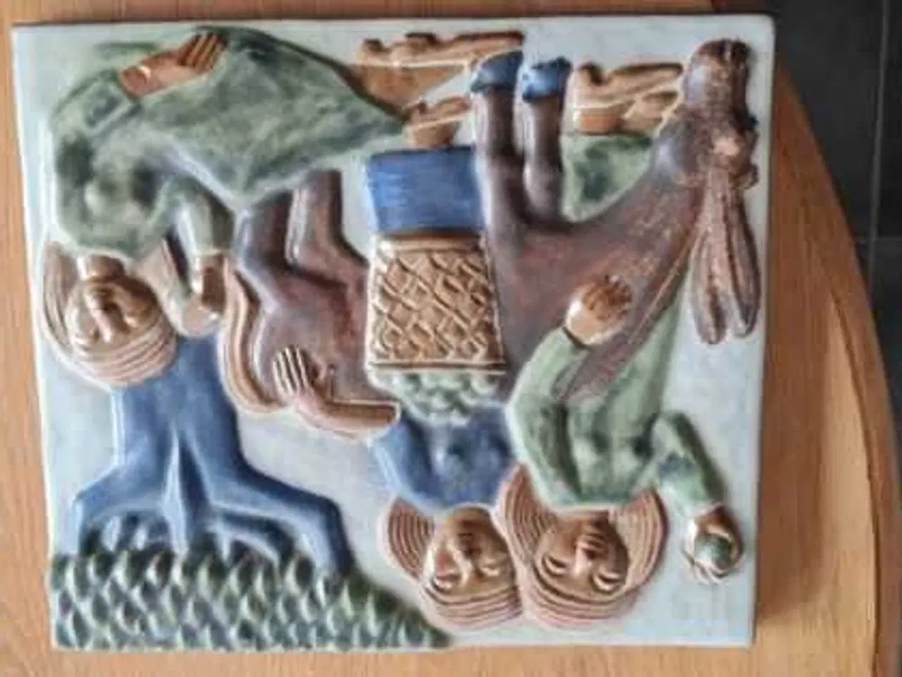 Billede 1 - Relief i keramik 