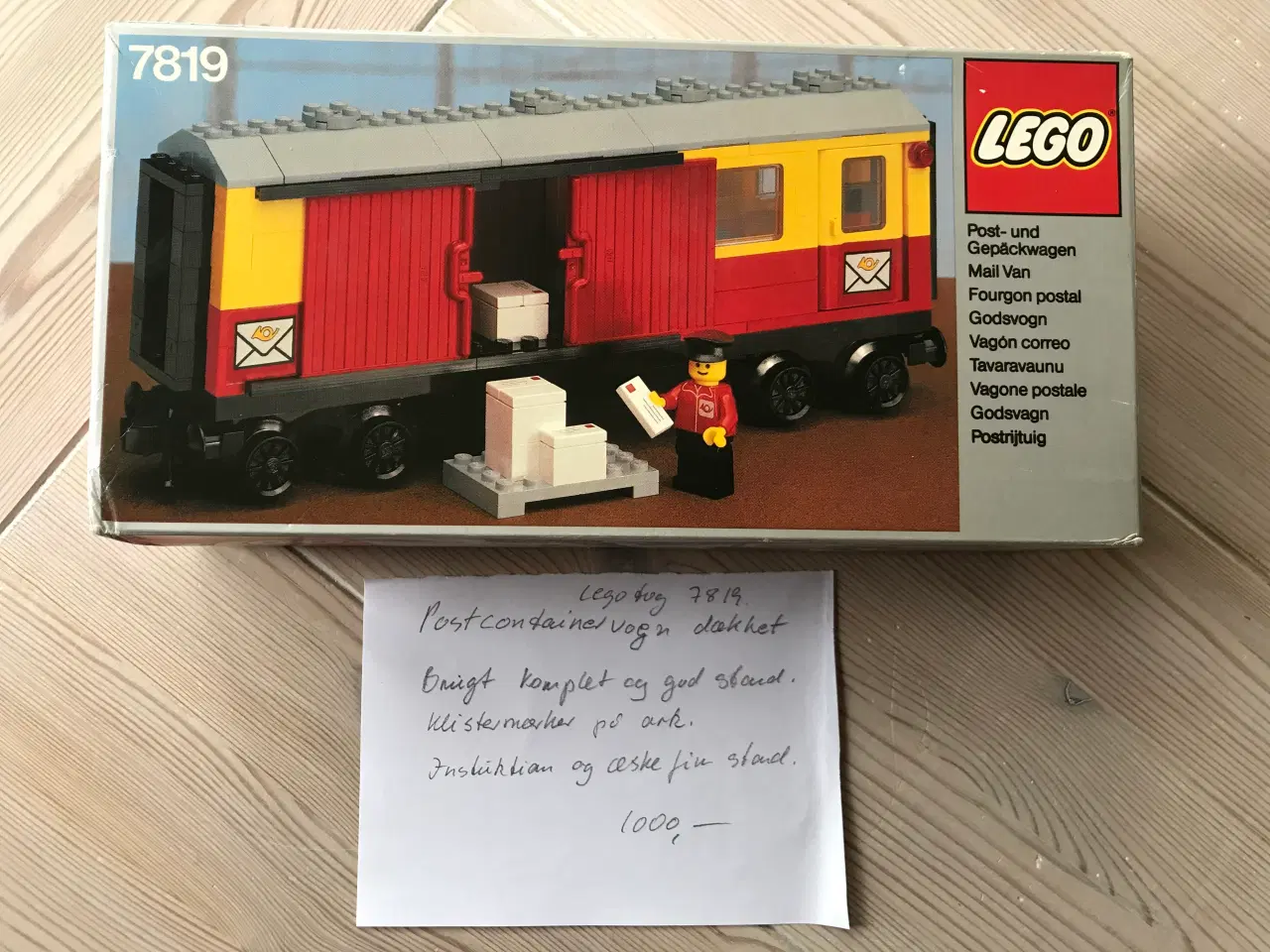 Billede 1 - Legotog 7819