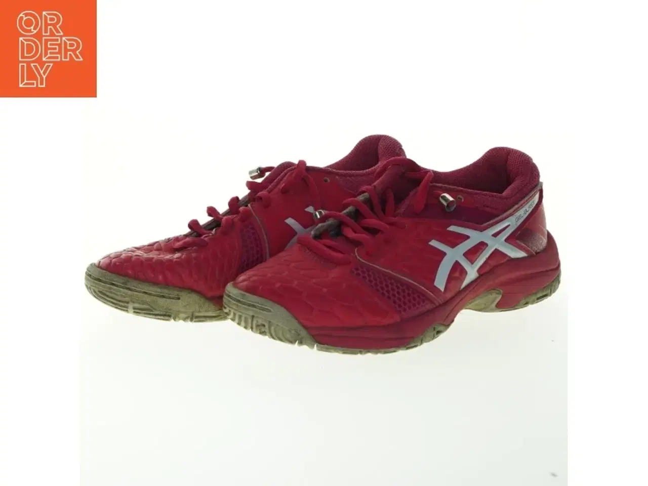 Billede 5 - Brugte røde løbesko fra Asics (str. 33,5 )