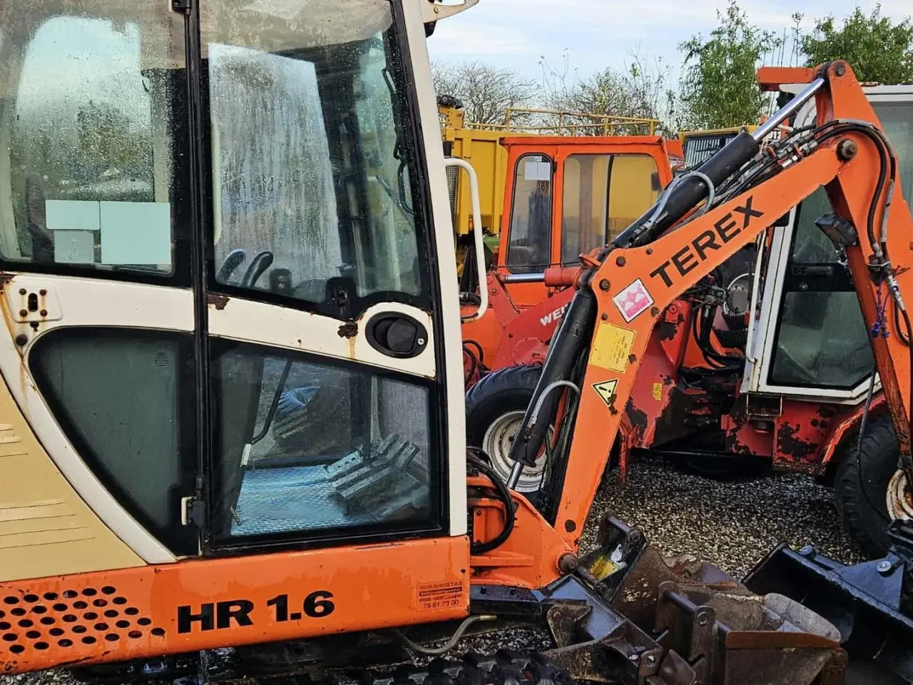 Billede 4 - Terex HR 1.6 / MOMSFRI / 4600 timer / skovlsæt